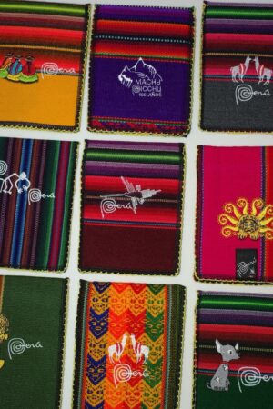 南米ペルーから　伝統柄のメモ帳　Notepad with traditional Andean patterns - 画像 (2)