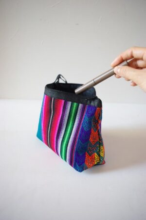 南米ペルーから　手織りの民芸ポーチ　Traditional South American Peruvian Pouch - 画像 (8)