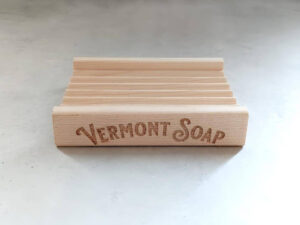 ソープディッシュ ロゴ入り Soap Dish with Vermont Soap Logo