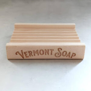 ソープディッシュ ロゴ入り Soap Dish with Vermont Soap Logo